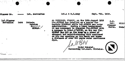 Bravery Citation